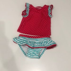 Cat & Jack red polkadot bikini